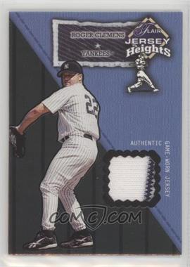2002 Flair - Jersey Heights #_ROCL - Roger Clemens