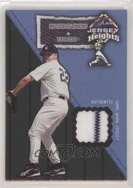 2002 Flair - Jersey Heights #_ROCL - Roger Clemens