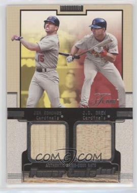 2002 Flair - Power Tools Dual #_JEJD - Jim Edmonds, J.D. Drew