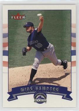 2002 Fleer - [Base] - Tiffany #249 - Mike Hampton /200