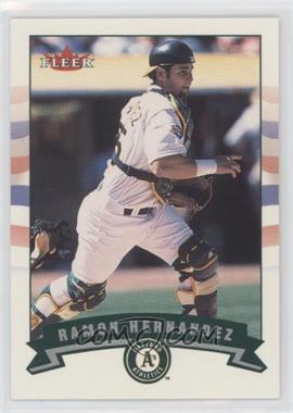 2002 Fleer - [Base] - Tiffany #396 - Ramon Hernandez /200