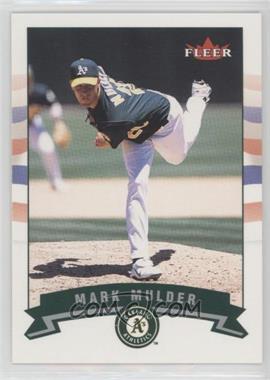 2002 Fleer - [Base] #91 - Mark Mulder