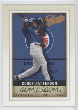 2002 Fleer Authentix - [Base] #104 - Corey Patterson