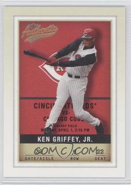 2002 Fleer Authentix - [Base] #6 - Ken Griffey Jr.