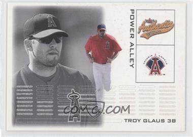 2002 Fleer Authentix - Power Alley #9PA - Troy Glaus