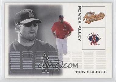 2002 Fleer Authentix - Power Alley #9PA - Troy Glaus