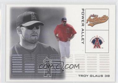 2002 Fleer Authentix - Power Alley #9PA - Troy Glaus