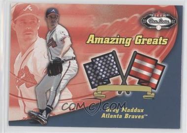 2002 Fleer Box Score - Amazing Greats #20 AG - Greg Maddux