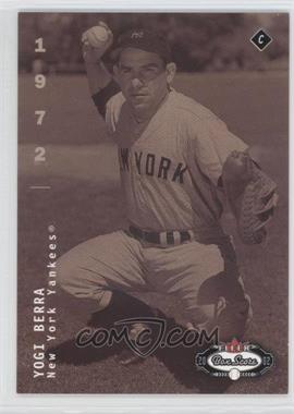 2002 Fleer Box Score - [Base] - 1st Edition #290 - Cooperstown Tribute - Yogi Berra /100