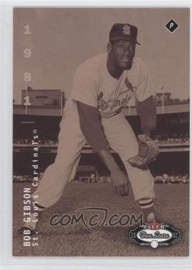 2002 Fleer Box Score - [Base] - 1st Edition #304 - Cooperstown Tribute - Bob Gibson /100