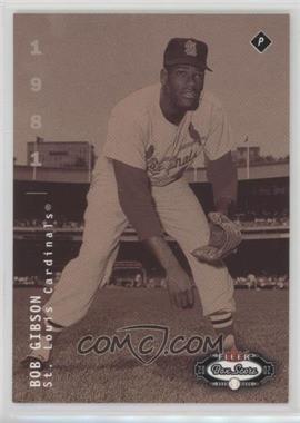 2002 Fleer Box Score - [Base] - 1st Edition #304 - Cooperstown Tribute - Bob Gibson /100