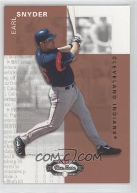 2002 Fleer Box Score - [Base] #153 - Rising Stars - Earl Snyder /2950