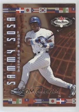 2002 Fleer Box Score - [Base] #218 - International Road Trip - Sammy Sosa /2950