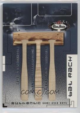 2002 Fleer Box Score - Bat Rack Trio Relics #_JGR - Derek Jeter, Nomar Garciaparra, Alex Rodriguez /300