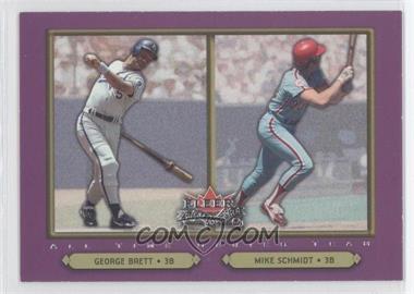 2002 Fleer Fall Classic - [Base] #93 - George Brett, Mike Schmidt