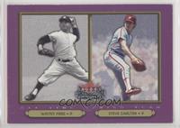 Whitey Ford, Steve Carlton [EX to NM]