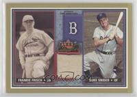 Duke Snider, Frankie Frisch (Frisch Relic)