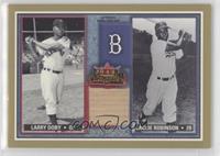 Larry Doby, Jackie Robinson (Doby Relic)