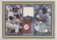 Reggie Jackson, Dave Winfield (Winfield Relic)