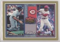 Steve Garvey, Tony Perez (Garvey Relic) [Noted]