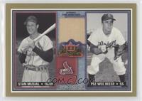 Stan Musial, Pee Wee Reese (Reese Relic)