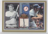 Yogi Berra, Thurman Munson (Berra Relic)