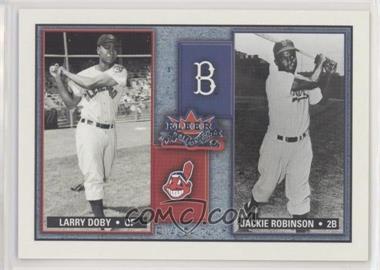 2002 Fleer Fall Classic - Rival Factions - Retail #8 RF - Jackie Robinson, Larry Doby
