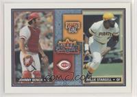 Willie Stargell, Johnny Bench #/1,000