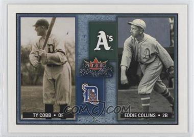 2002 Fleer Fall Classic - Rival Factions #11 RF - Ty Cobb, Eddie Collins /1000