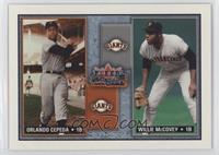 Orlando Cepeda, Willie McCovey #/1,000