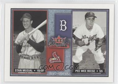 2002 Fleer Fall Classic - Rival Factions #20 RF - Stan Musial, Pee Wee Reese /1000