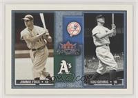 Lou Gehrig, Jimmie Foxx #/1,000