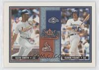 Ozzie Smith, Robin Yount [EX to NM] #/500