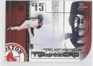 2002 Fleer Genuine - Tip of the Cap #TC 24 - Pedro Martinez