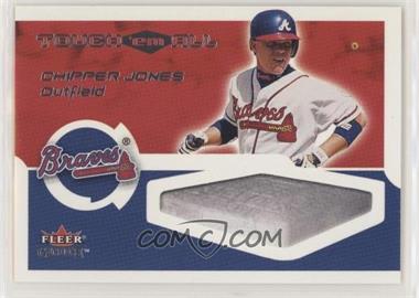 2002 Fleer Genuine - Touch 'Em All #11 TA - Chipper Jones