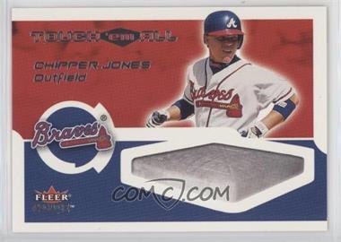 2002 Fleer Genuine - Touch 'Em All #11 TA - Chipper Jones