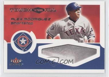 2002 Fleer Genuine - Touch 'Em All #13 TA - Alex Rodriguez