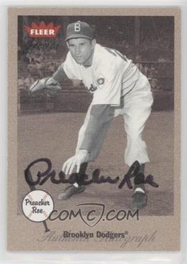 2002 Fleer Greats - Autographs #_PRRO - Preacher Roe