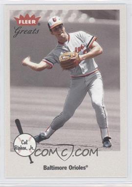 2002 Fleer Greats - [Base] #1 - Cal Ripken Jr.