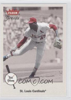 2002 Fleer Greats - [Base] #50 - Bob Gibson