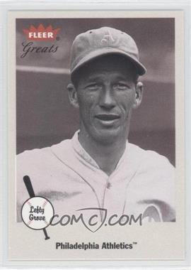 2002 Fleer Greats - [Base] #51 - Lefty Grove