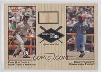 Don Mattingly Relic, Kirby Puckett