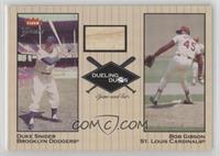 Duke Snider Relic, Bob Gibson