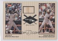 Jim Rice Relic, Eddie Murray [Noted]