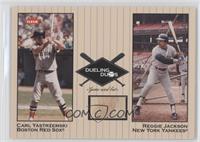 Reggie Jackson Relic, Carl Yastrzemski