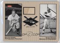 Ralph Kiner Relic, Duke Snider