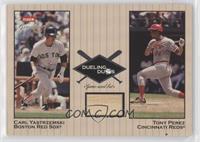 Carl Yastrzemski, Tony Perez Relic [EX to NM]