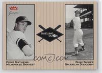 Eddie Mathews, Duke Snider