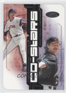 2002 Fleer Hot Prospects - Co-Stars #5CS - Pedro Martinez, Randy Johnson