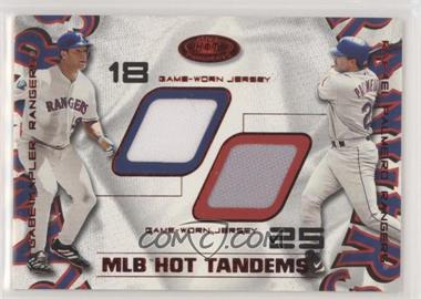 2002 Fleer Hot Prospects - MLB Hot Tandems - Red #GK-RP - Gabe Kapler, Rafael Palmeiro /10